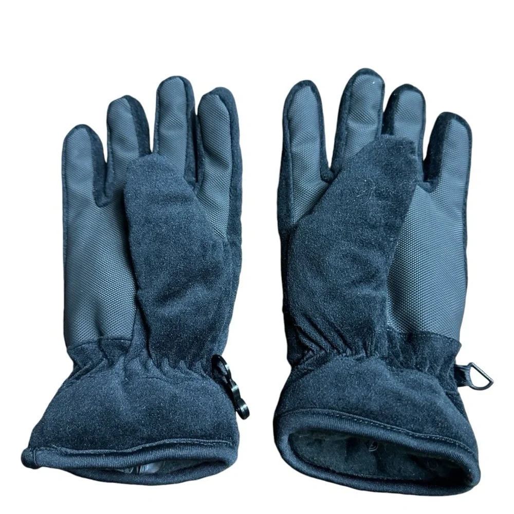 Swiss Tech Ultra Warm Outdoor Black Gloves, S/M